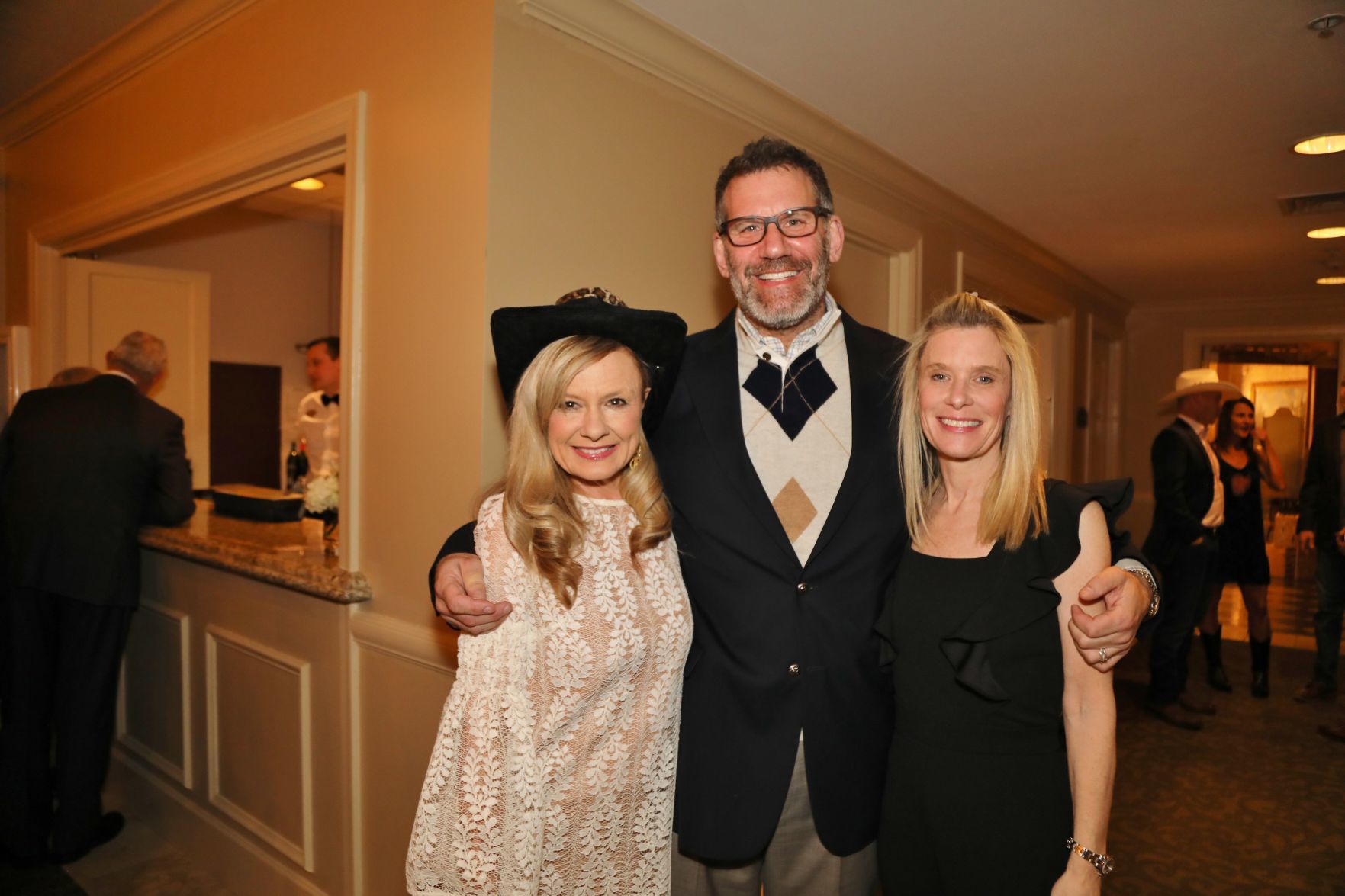 Terrie Desloge, Brad and Clare Sandler
